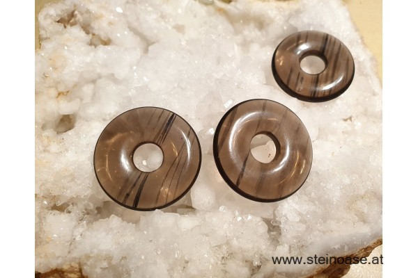 Donut 30mm Lamellen-Obsidian